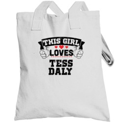 This Girl Loves Tess Daly Sexiest Women Fan Totebag
