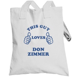 Don Zimmer New York Brooklyn Baseball Sports This Guy Loves Totebag