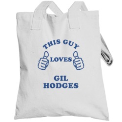 Gil Hodges New York Brooklyn Baseball Sports This Guy Loves Totebag