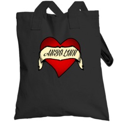 Heart Tattoo Favorite Novel Character Fan Totebag