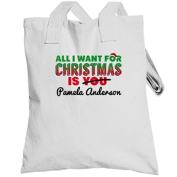 All I Want For Christmas Is Pamela Anderson Sexy Women Celebrity Fan T