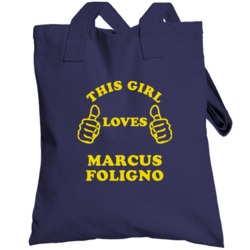Marcus Foligno New York Buffalo Hockey Sports This Girl Loves Totebag