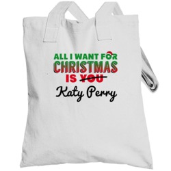All I Want For Christmas Is Katy Perry Sexy Women Celebrity Fan Toteba