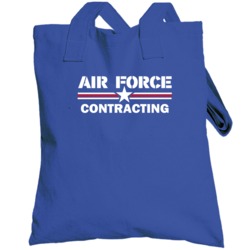 Contracting Us Air Force Totebag