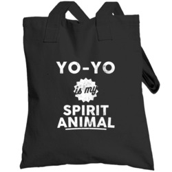 Yo-yo Is My Spirit Animal Hip Hop Fan Totebag