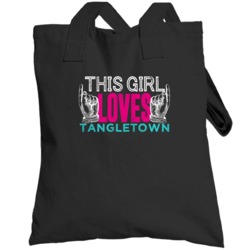 This Girl Loves Tangletown Us Local Neighborhood Totebag