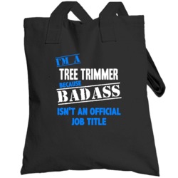 I'm Occupation Because Badass Isn't Job Title Customizable Totebag