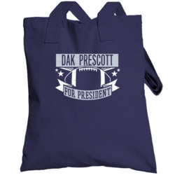 Dak Prescott For President Dallas Football Totebag
