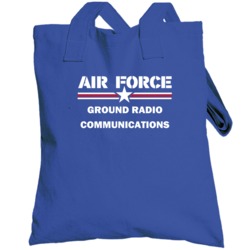 Ground Radio Communications Us Air Force Totebag