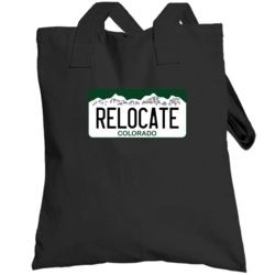 Colorado Custom Name License Plate Customizable Totebag