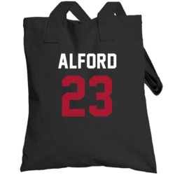 Jersey Back Robert Alford Atlanta Football Team Fan For Black Totebag
