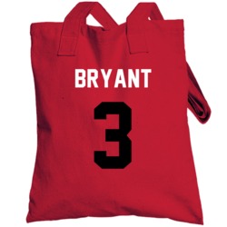 Jersey Back Matt Bryant Atlanta Football Team Fan For Red Totebag