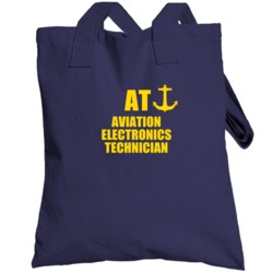 Aviation Electronics Technician At Us Navy Totebag