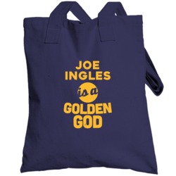 Joe Ingles Is A Golden God Utah Basketball Totebag