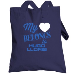 Hugo Lloris My Heart Belongs To France World Cup 2018 Football Totebag