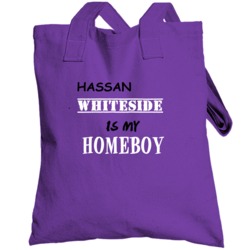 Hassan Whiteside Homeboy Basketball Hockey Baseball Football Totebag
