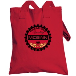 Brock Mcginn Beer Cap Favorite Player Carolina Hockey Fan Totebag