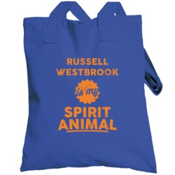 Russell Westbrook Is My Spirit Animal Oklahoma City Basketball Totebag