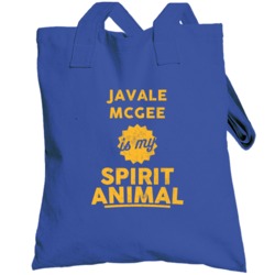 Javale Mcgee Is My Spirit Animal Golden State Basketball Totebag