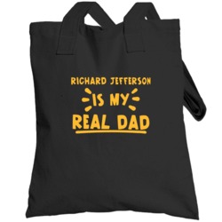 Richard Jefferson Is My Real Dad Cleveland Basketball Totebag