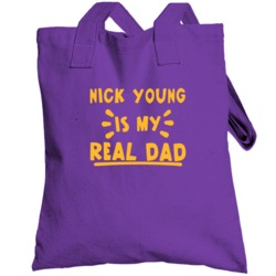 Nick Young Is My Real Dad Los Angeles Basketball Totebag
