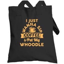 Sip Coffee And Pet My Animal Lover Customizable Totebag