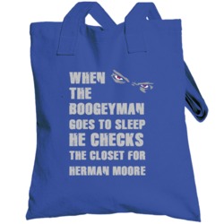 Herman Moore Detroit Michigan Sports Boogeyman Totebag
