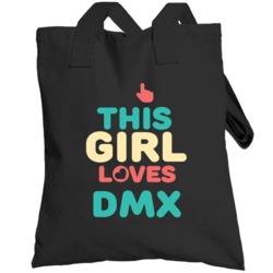 This Girl Loves Dmx Hip Hop Retro Totebag