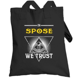 In Spose We Trust Hip Hop Artist Fan Totebag