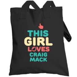 This Girl Loves Craig Mack Hip Hop Retro Totebag
