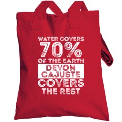 Water Covers Earth Devon Cajuste San Francisco Sports Football Totebag