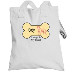 Cody Always In My Heart Dog Labrador Retriever Totebag