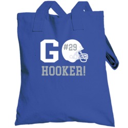 Go Player Malik Hooker Indianapolis Football Team Fan Totebag