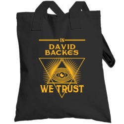 In David Backes We Trust Boston Hockey Totebag