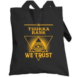 In Tuukka Rask We Trust Boston Hockey Totebag