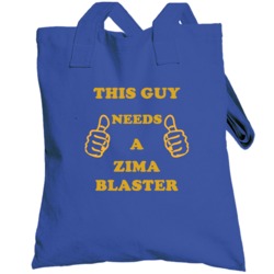This Guy Needs A Drink A Zima Blaster Alcohol Totebag