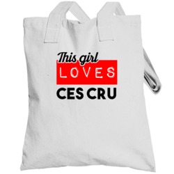 This Girl Loves Ces Cru Hip Hop Artist Totebag