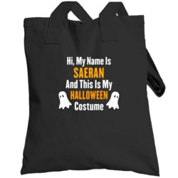 Hi My Name Is Saeran Halloween Costume Fun Totebag