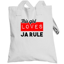 This Girl Loves Ja Rule Hip Hop Artist Totebag