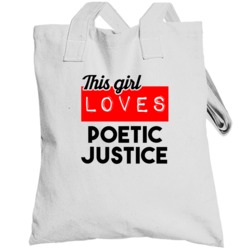 This Girl Loves Poetic Justice Hip Hop Song Totebag