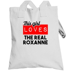 This Girl Loves The Real Roxanne Hip Hop Artist Totebag
