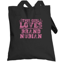 This Girl Loves Brand Nubian Cool Hip Hop Totebag