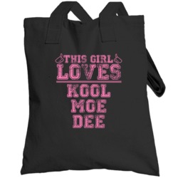This Girl Loves Kool Moe Dee Cool Hip Hop Totebag