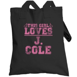 This Girl Loves J Cole Cool Hip Hop Totebag