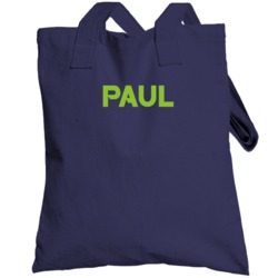 Paul Popular Robot Inspired First Name Totebag