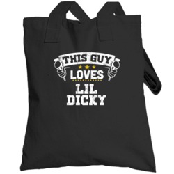 This Guy Loves Lil Dicky Hip Hop Artist Fan Totebag