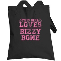 This Girl Loves Bizzy Bone Cool Hip Hop Totebag