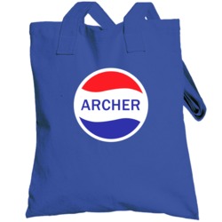 Archer Popular Drink Logo Parody Name Totebag