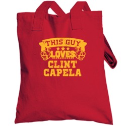 This Guy Loves Clint Capela Houston Basketball Totebag