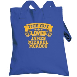 This Guy Loves James Michael Mcadoo Golden State Basketball Totebag